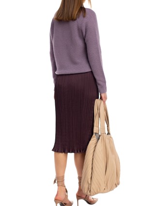 Фіолетова спідниця MAX MARA : фото 5 - Invogue